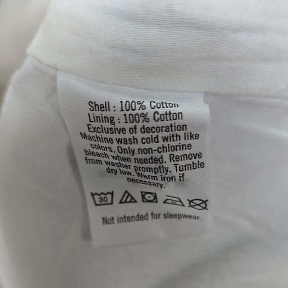 Janie and Jack Sleeveless White and Cream Sundress - Picture 8 of 8